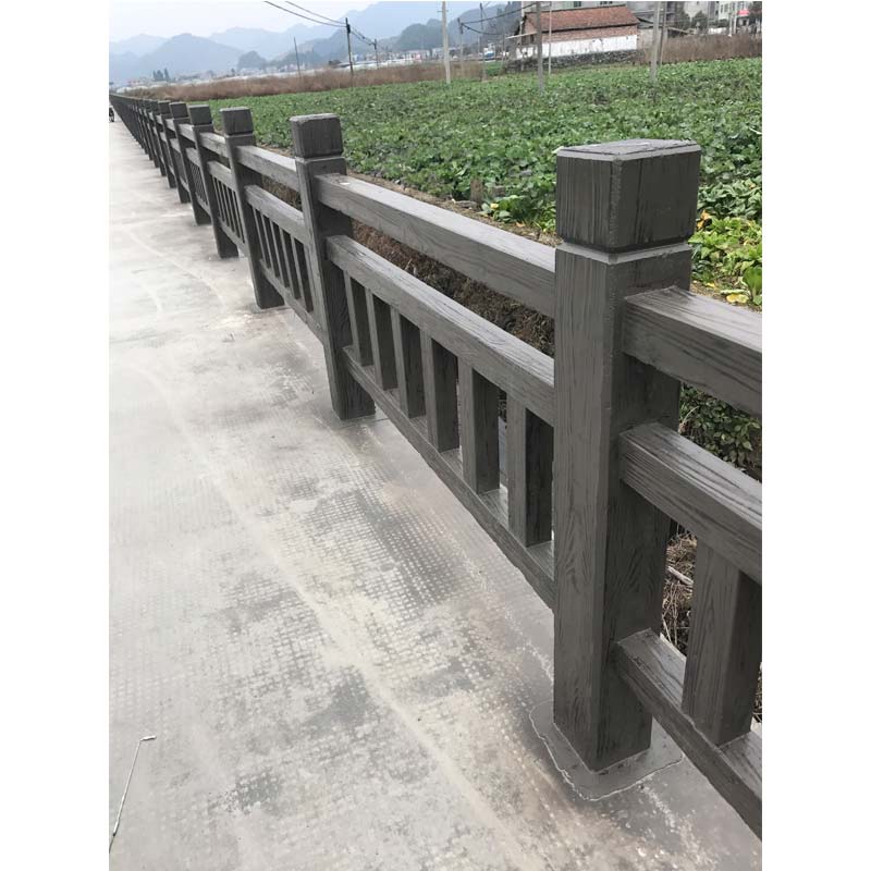 梯形仿木栏杆